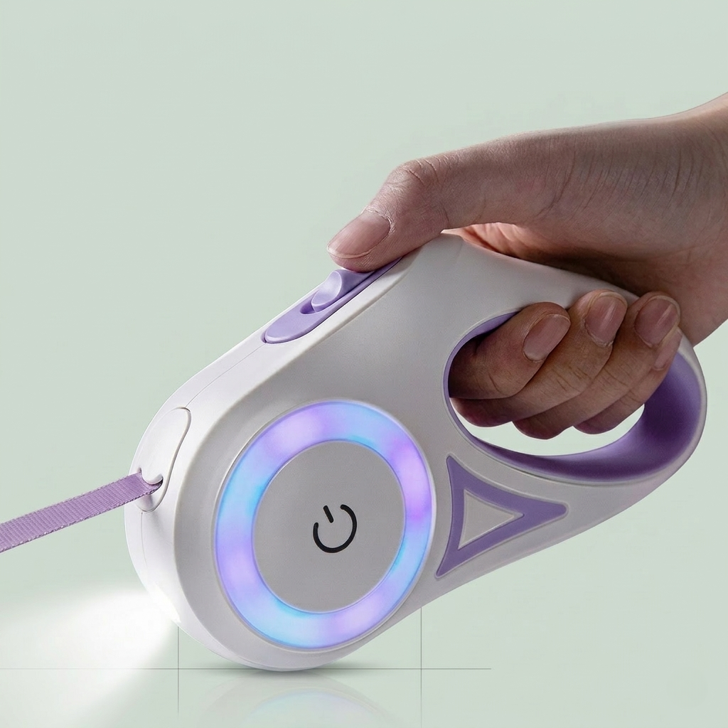 SmartRetract  LED Pet Leash