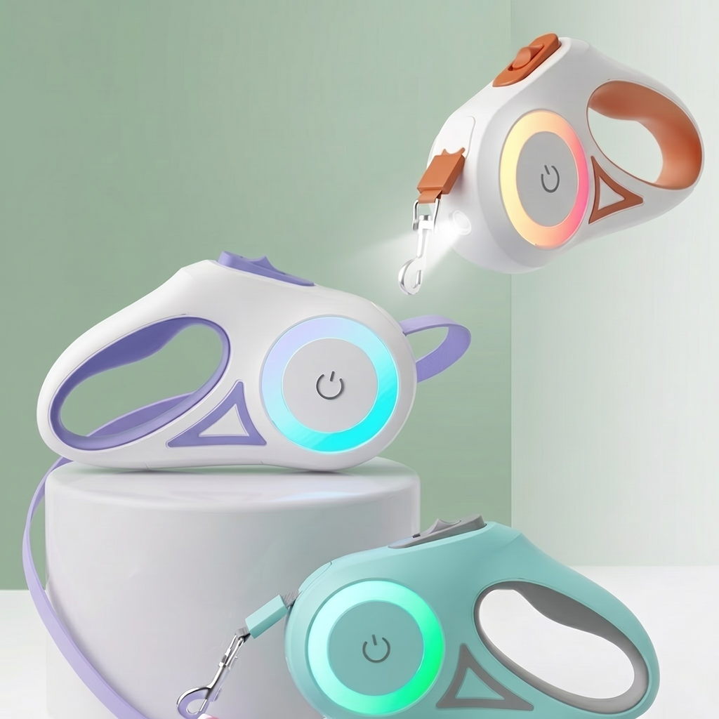 SmartRetract  LED Pet Leash