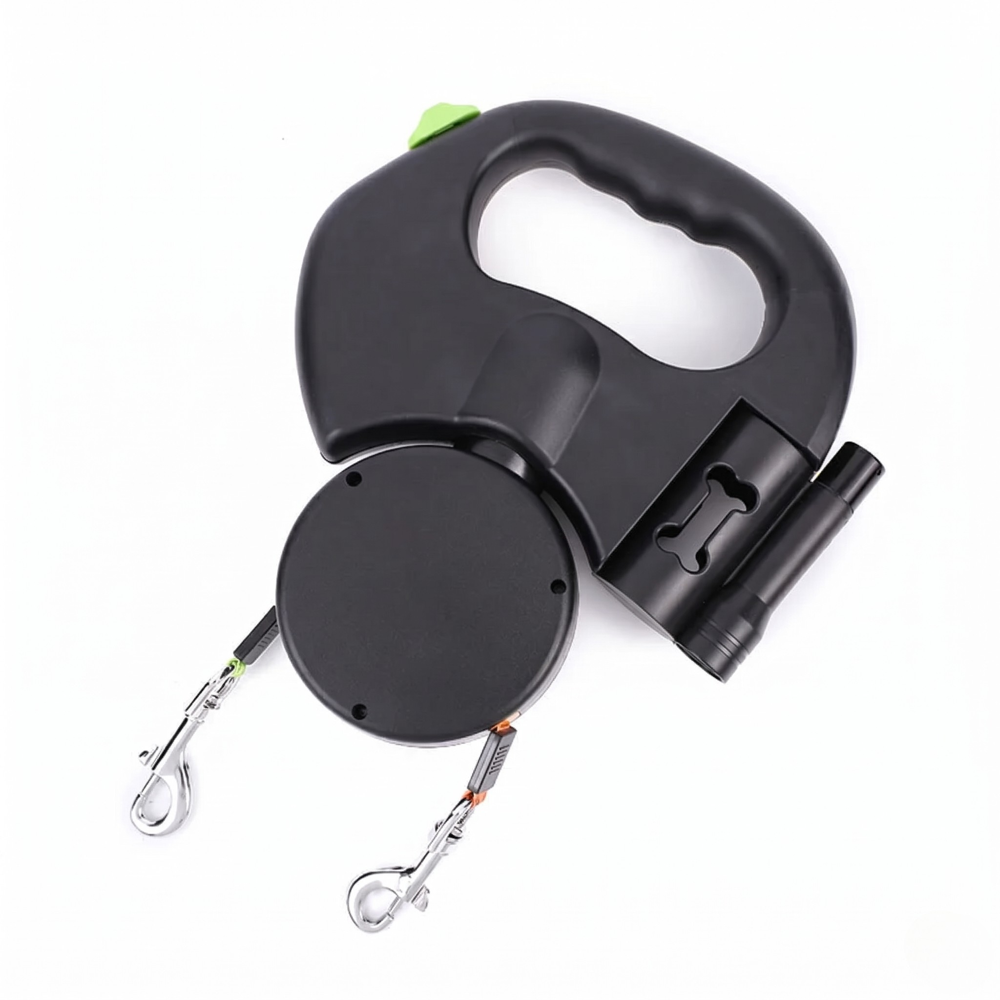 CalmWalk Retractable Dual Pet Leash